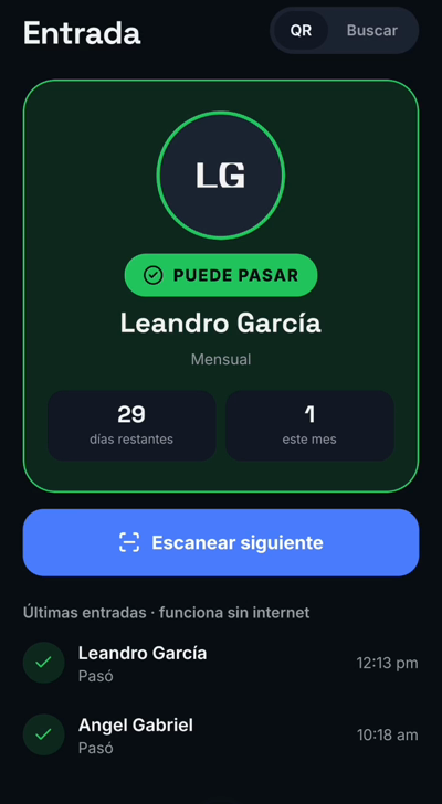 Resultado PUEDE PASAR